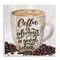Stupell Industries Coffee Phrase Classic Mug Wall Plaque Design by Kim Allen